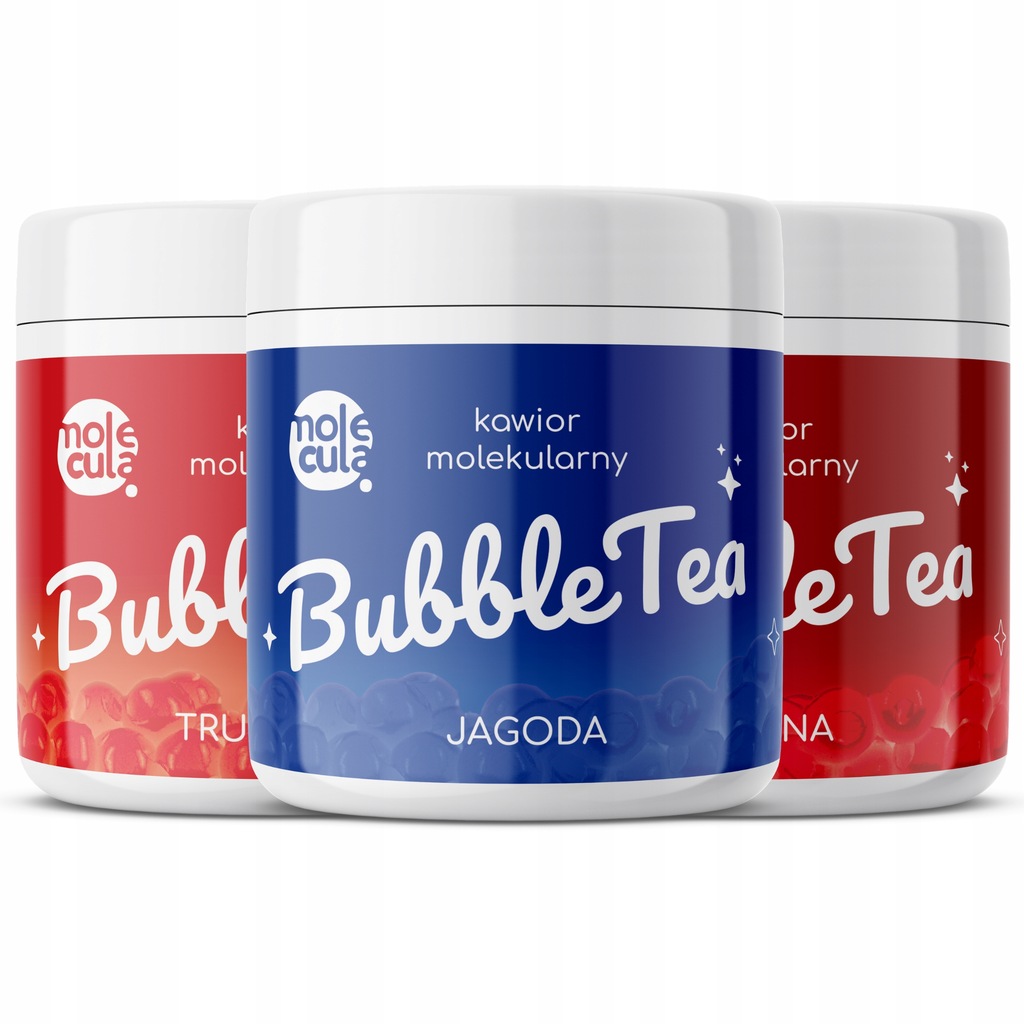Zestaw do domowego Bubble Tea KULECZKI + KUBKI