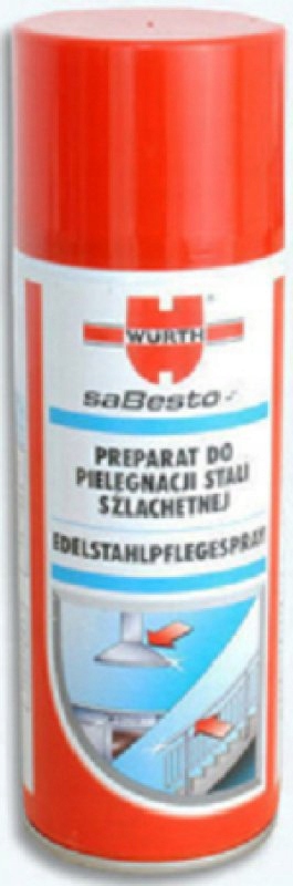 WURTH DO PIELĘGNACJI STALI NIERDZEWNEJ 400ML