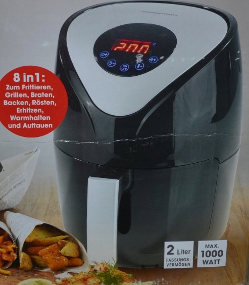 GOURMETMAXX FRYTOWNICA BEZTŁUSZCZOWA GL-803A