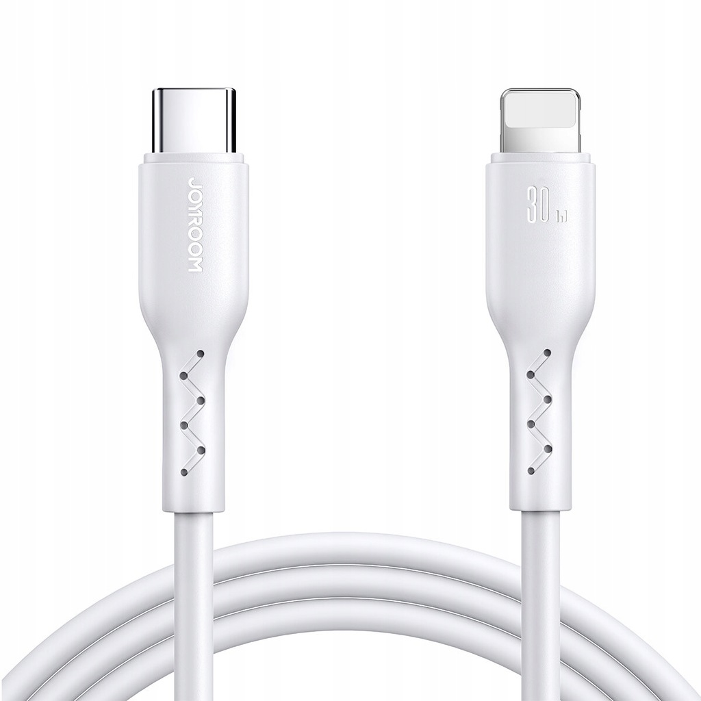 Kabel Joyroom Flash-Charge Series SA26-CL3 USB-C / Lightning 30W 2m - biały