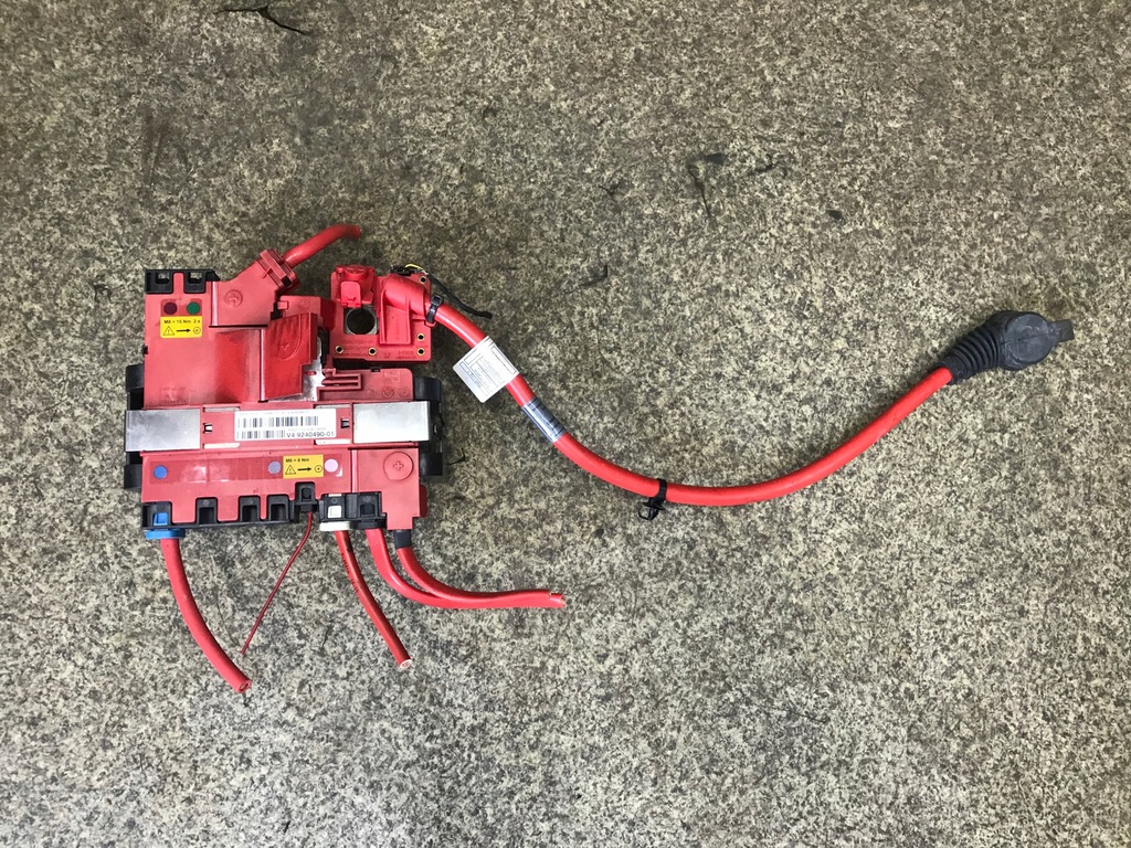 BMW F11 F10 klema pirotechniczna plusowa modul ORG