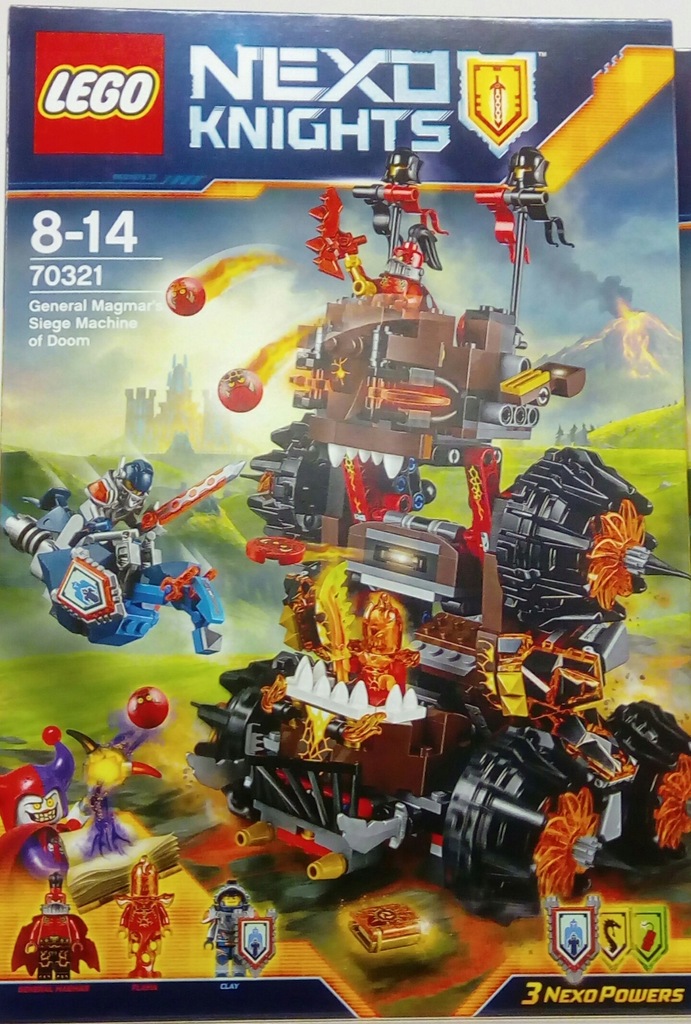 Lego nexo knights 70321 machina obleżnicza