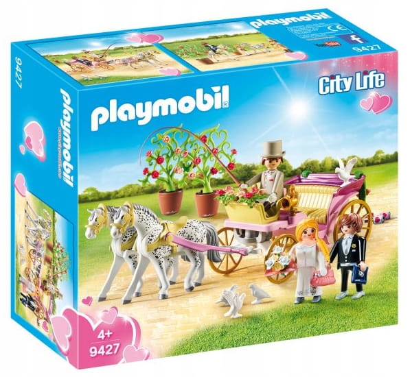 Klocki Playmobil City Life Ślubna kareta 9427 4+