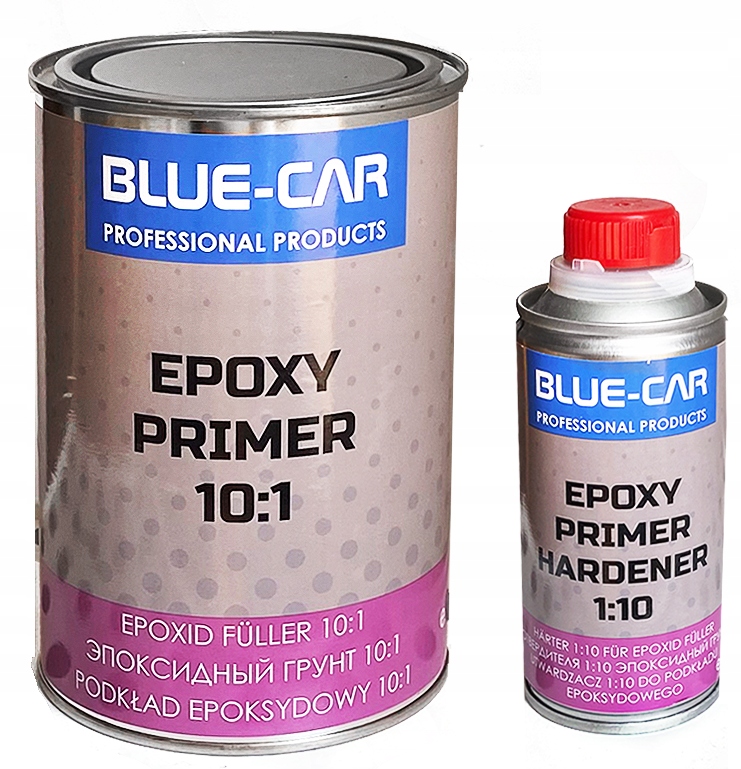 BLUE CAR EPOXY PRIMER podkład epoksydowy 1kg 10232651193 oficjalne archiwum Allegro