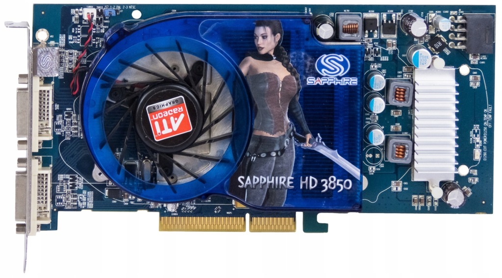 SAPPHIRE RADEON HD3850 AGP 512MB DDR3