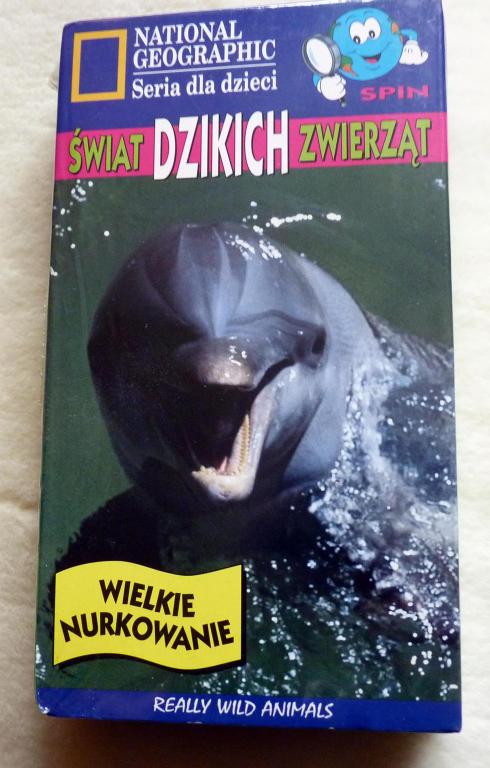 WIELKIE NURKOWANIE Świat Dzikich Zwierząt VHS