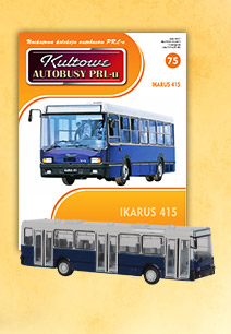 IKARUS 415 - Kultowe Autobusy PRL - skala 1:72