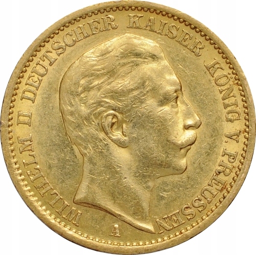 3. Prusy, 20 marek 1906 A, Wilhelm II