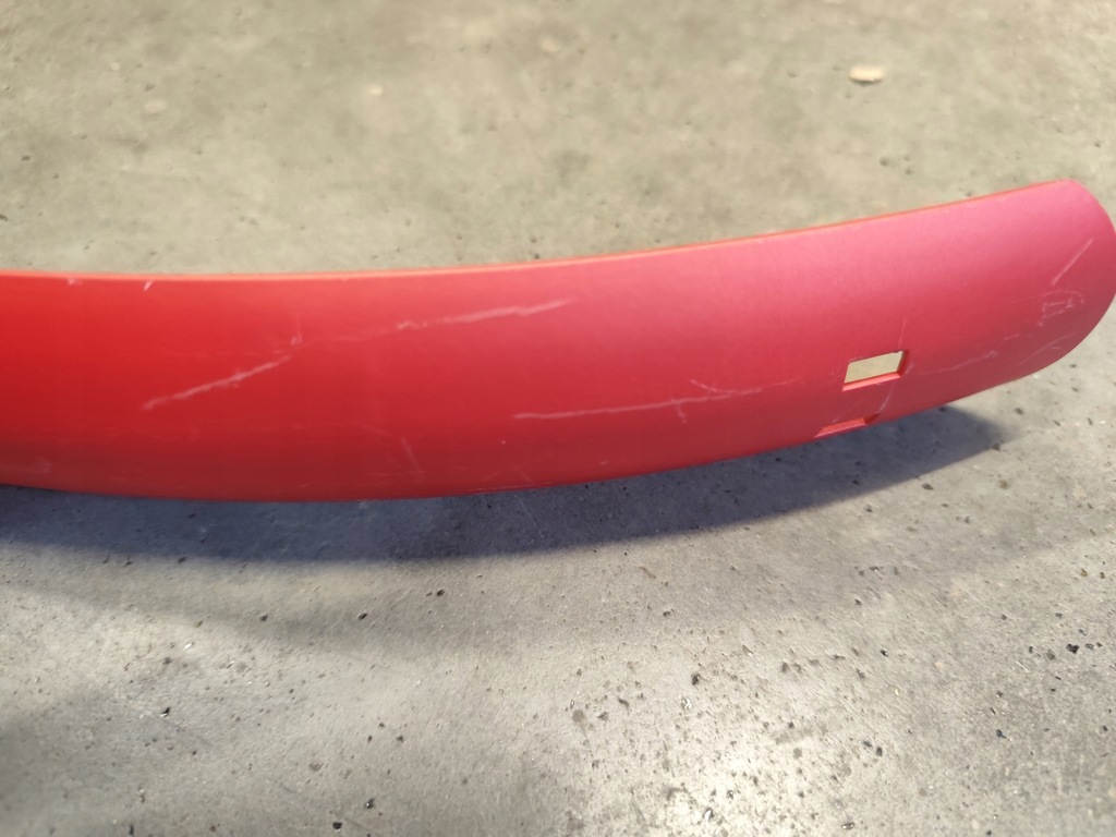 Błotniki do roweru koło 28" Czerwone komplet x3