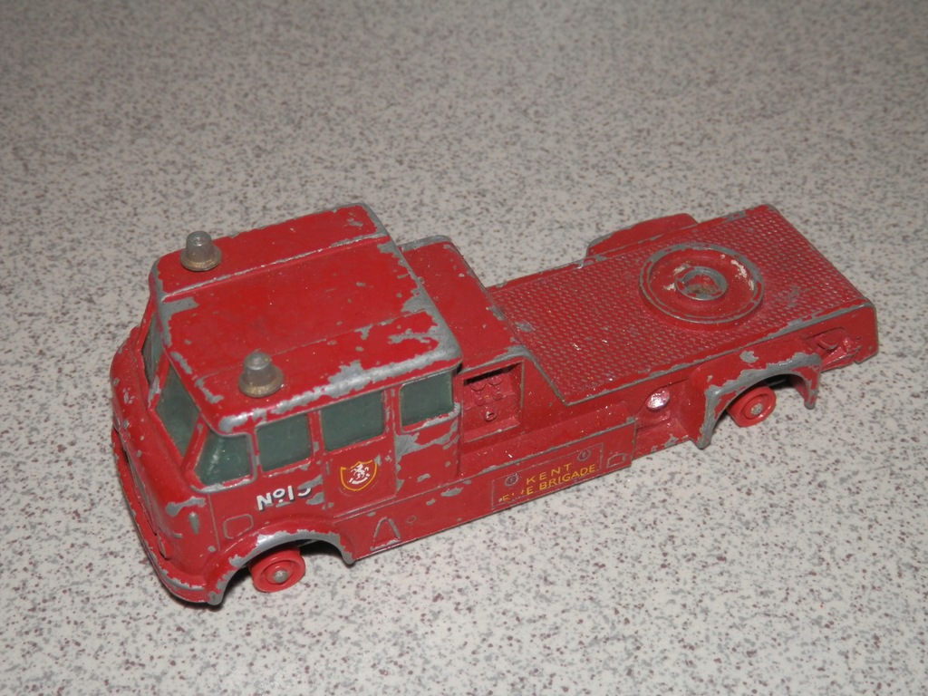 Merryweather Fire Engine Matchbox King Size model resorak autko