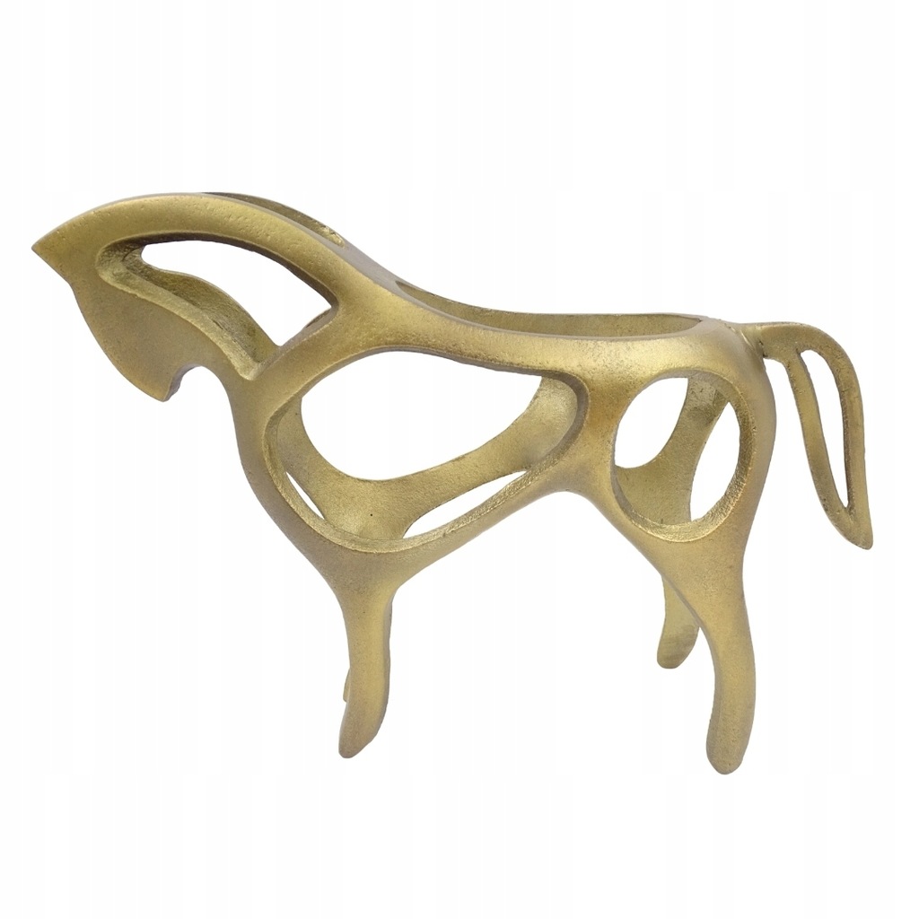 Figurka aluminiowa- Koń