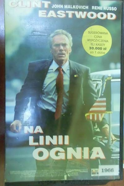Na linii ognia - Clint Estwood VHS kaseta