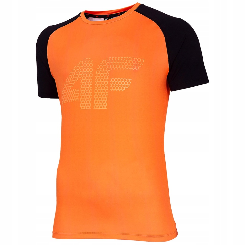 Koszulka sportowa 4F TSMF010 L20 pomarańczowa L