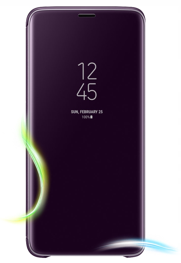 ETUI SAMSUNG GALAXY S9+ Clear View EF-ZG965 Fiolet - 7636144114 ...