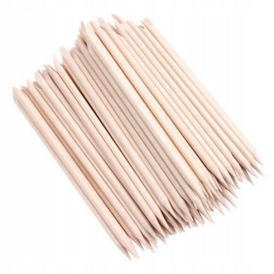 Patyczki dwustronne do Manicure Wosku 100szt 95mm