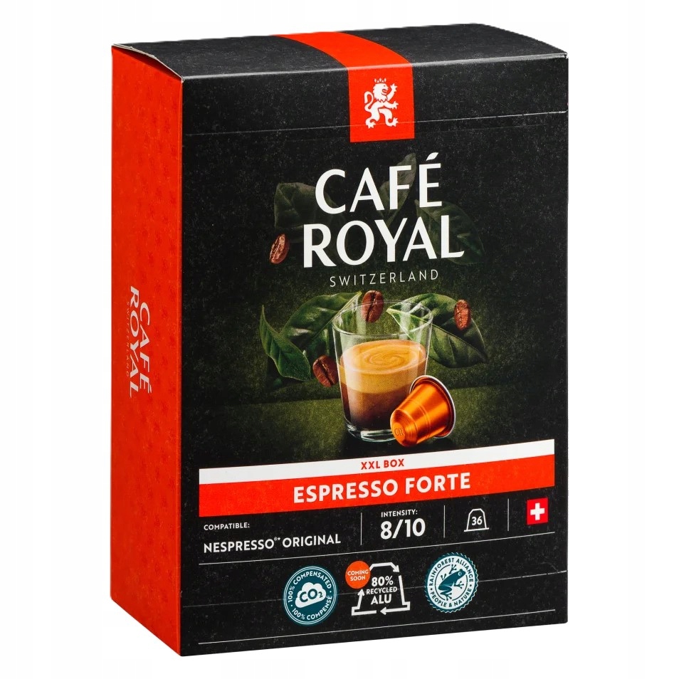 CAFE ROYAL ESPRESSO FORTE Kawa kapsułki Nespresso 36 SZTUK