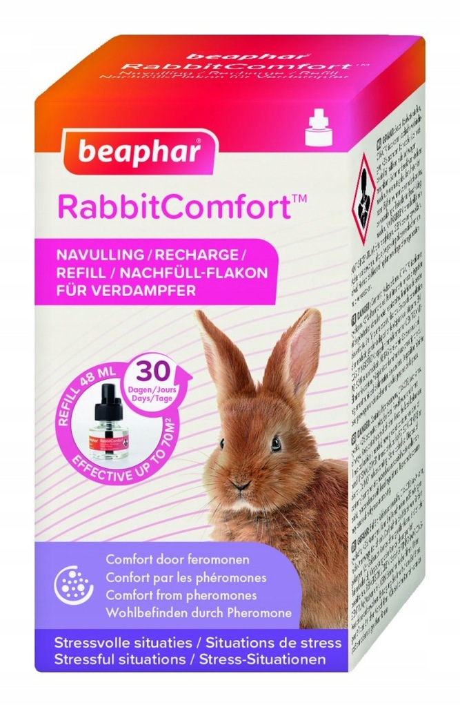 Beaphar wkład z zawart. feromonów dla królika 48ml