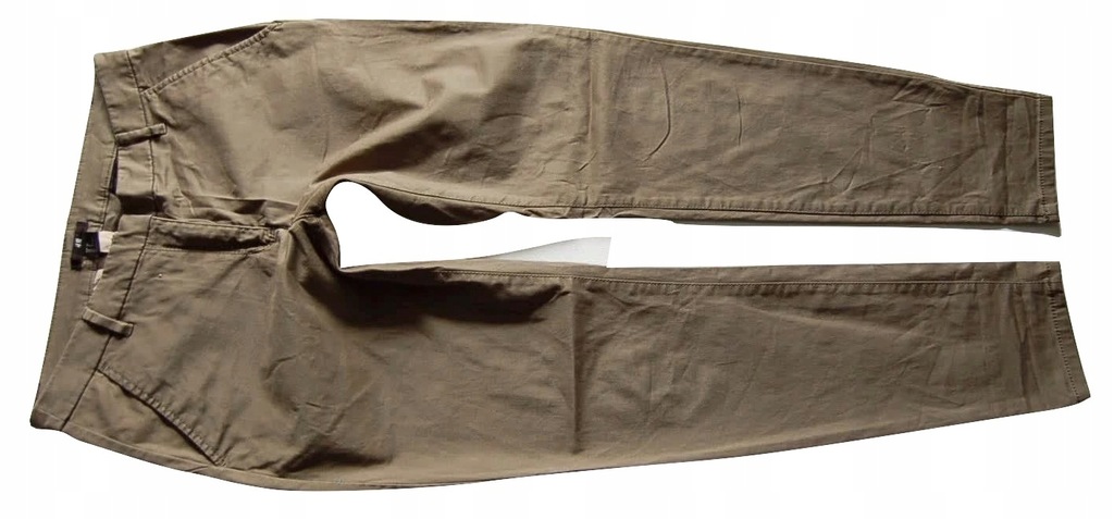 8L02_śliczne damskie chinos jak nowe H & M 36