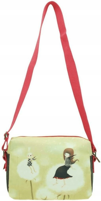 Torba na ramię z nadrukiem Blowing Kisses