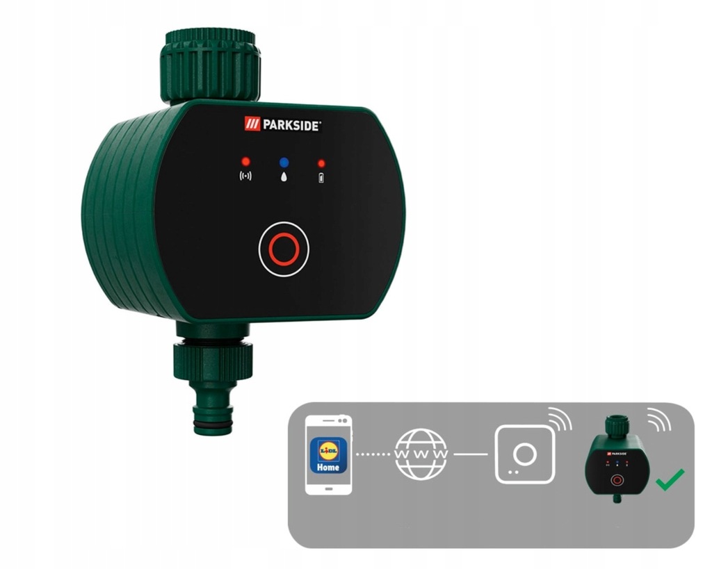 NIEMIECKI STEROWNIK NAWADNIANIA PARKSIDE Zigbee 11858256518