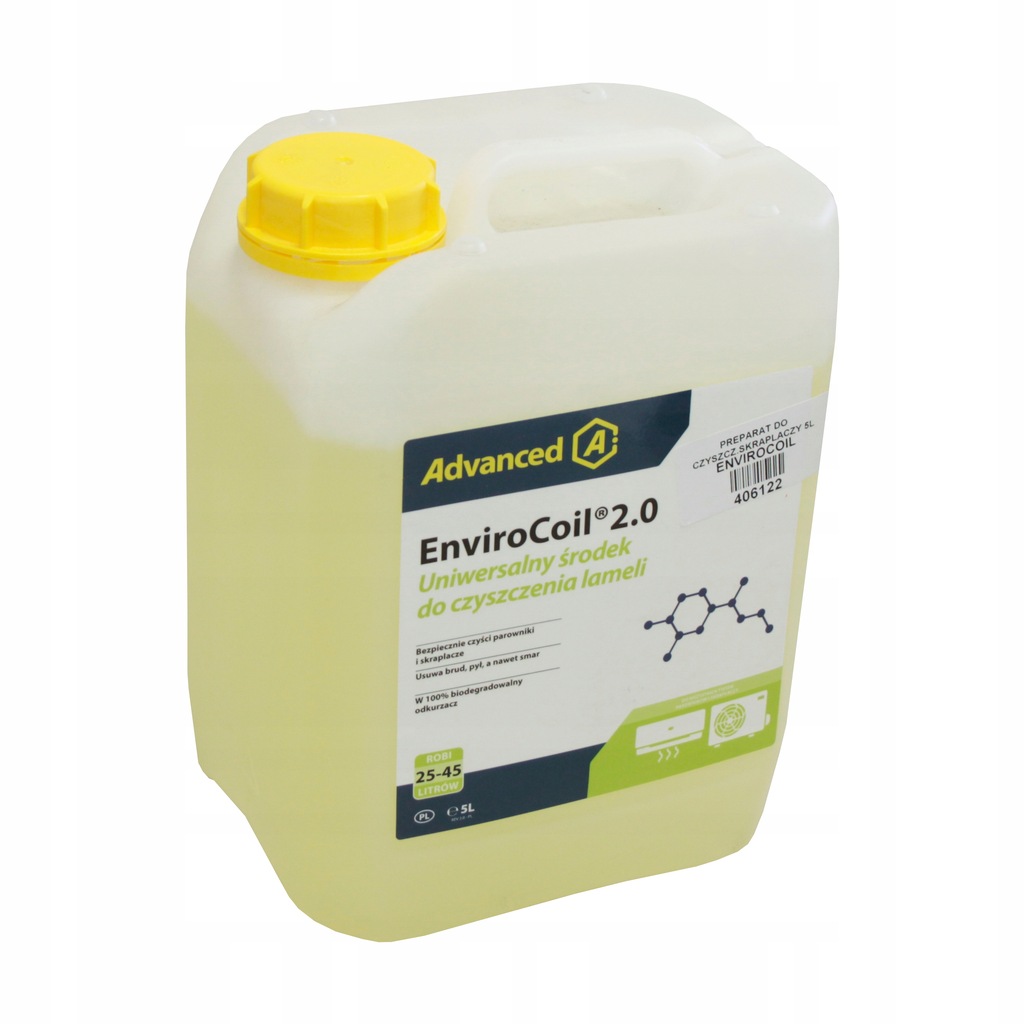 EnviroCoil środek czyszczący parowników lameli 5L 11774495717