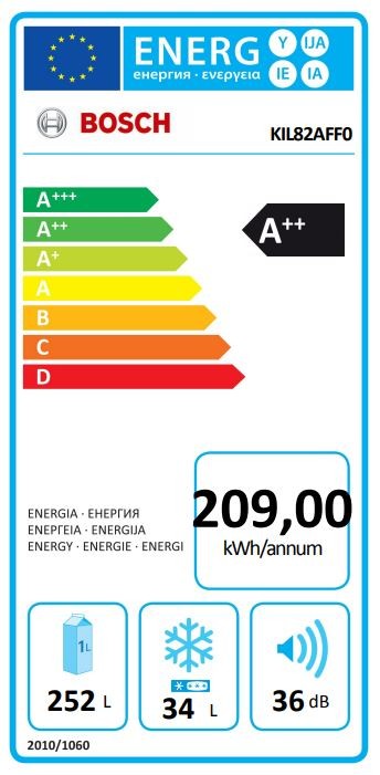 Lodówka do zabudowy jednodrzwiowa Bosch KIL82AFF0