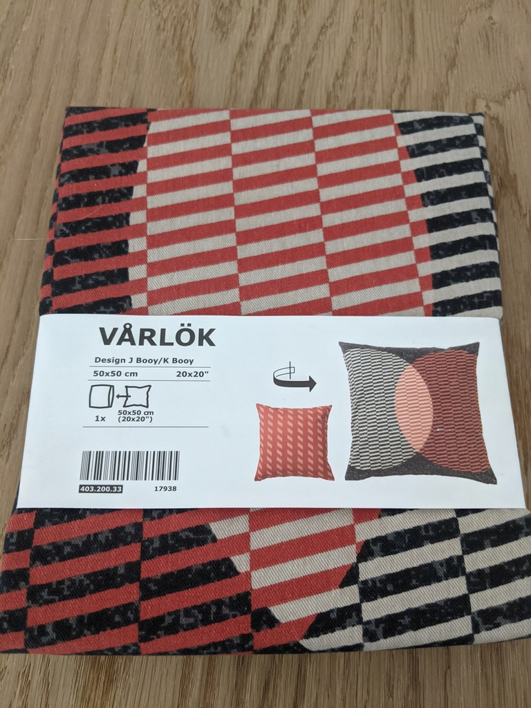 Poszewka na poduszkę Ikea Varlok dwustronna 50x50