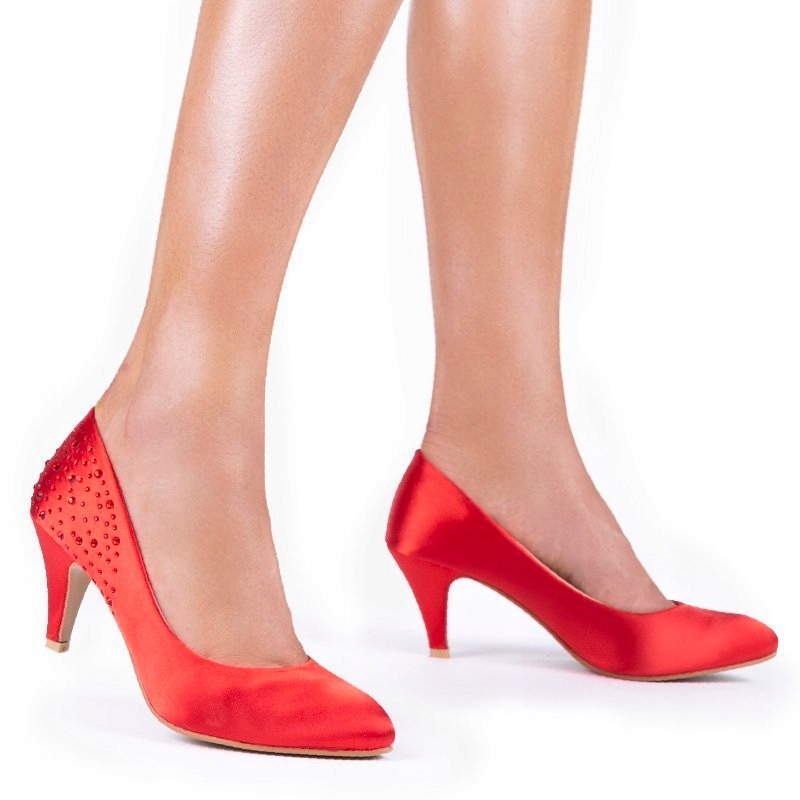 Купить Красные классические туфли на высоком каблуке MJ1440 38: отзывы, фото, характеристики в интерне-магазине Aredi.ru