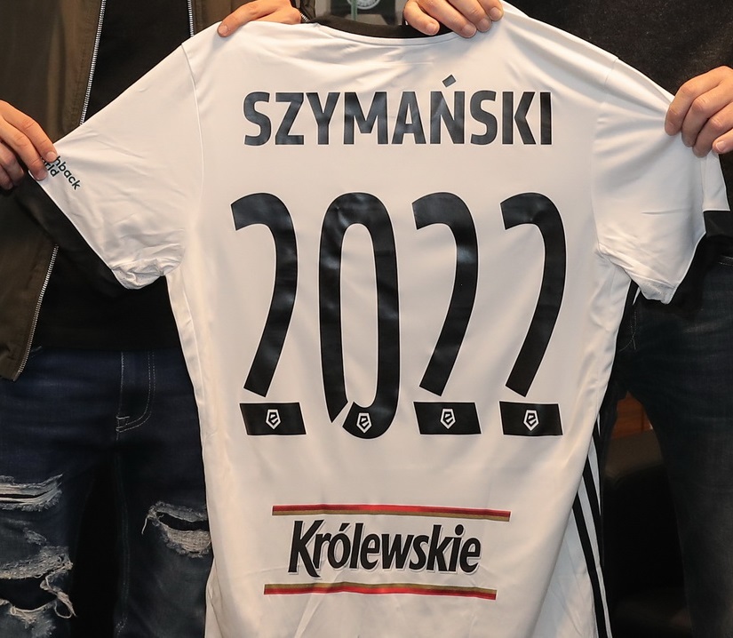 WDW - Koszulka S.Szymański nr 2022 -Legia Warszawa