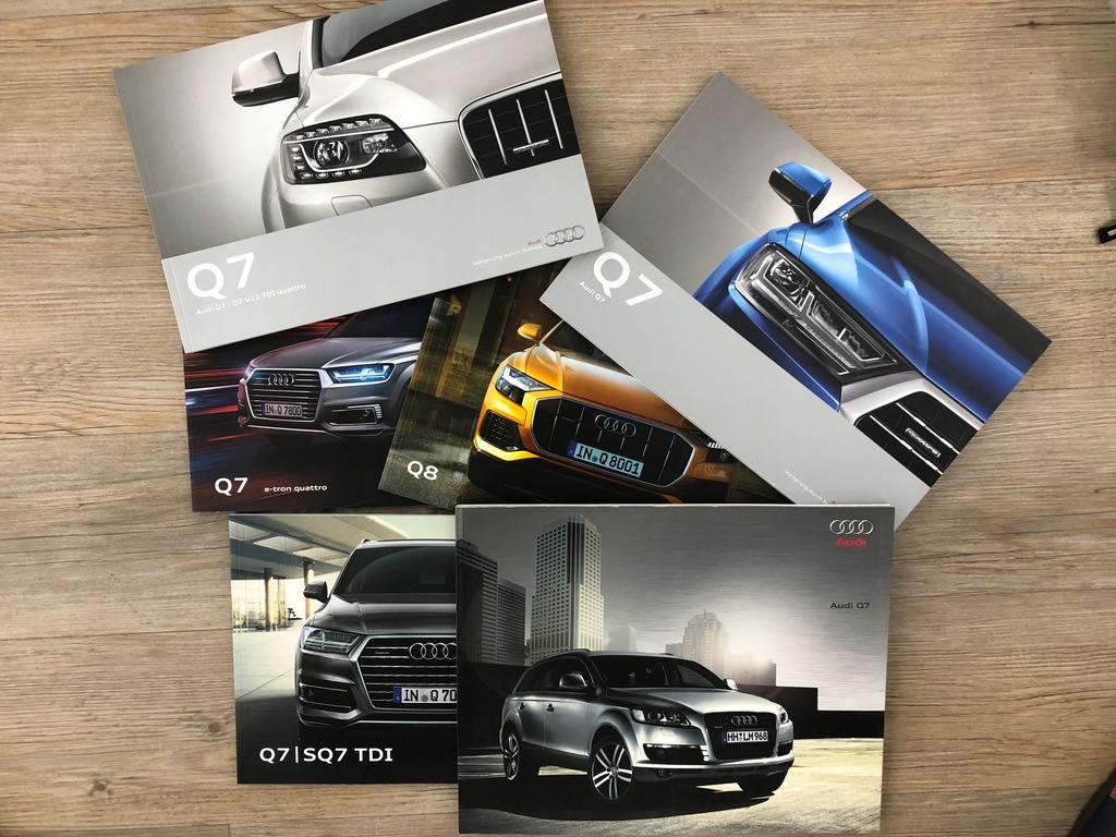 Katalog / prospekt Audi Q7 SQ7 Q7 etron Q8 x6