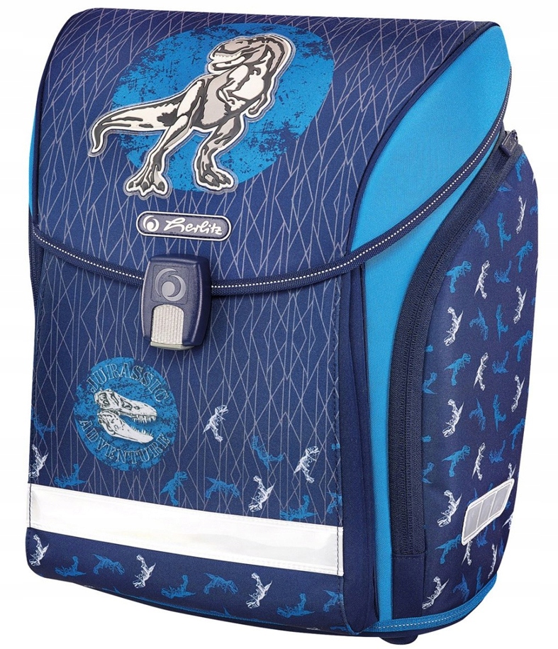 TORNISTER PLECAK SZKOLNY HERLITZ MIDI BLUE DINO