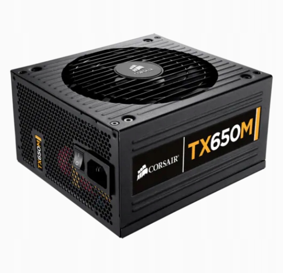 Купить CORSAIR TX650M 75-001316 Блок питания ATX мощностью 650 Вт: отзывы, фото, характеристики в интерне-магазине Aredi.ru