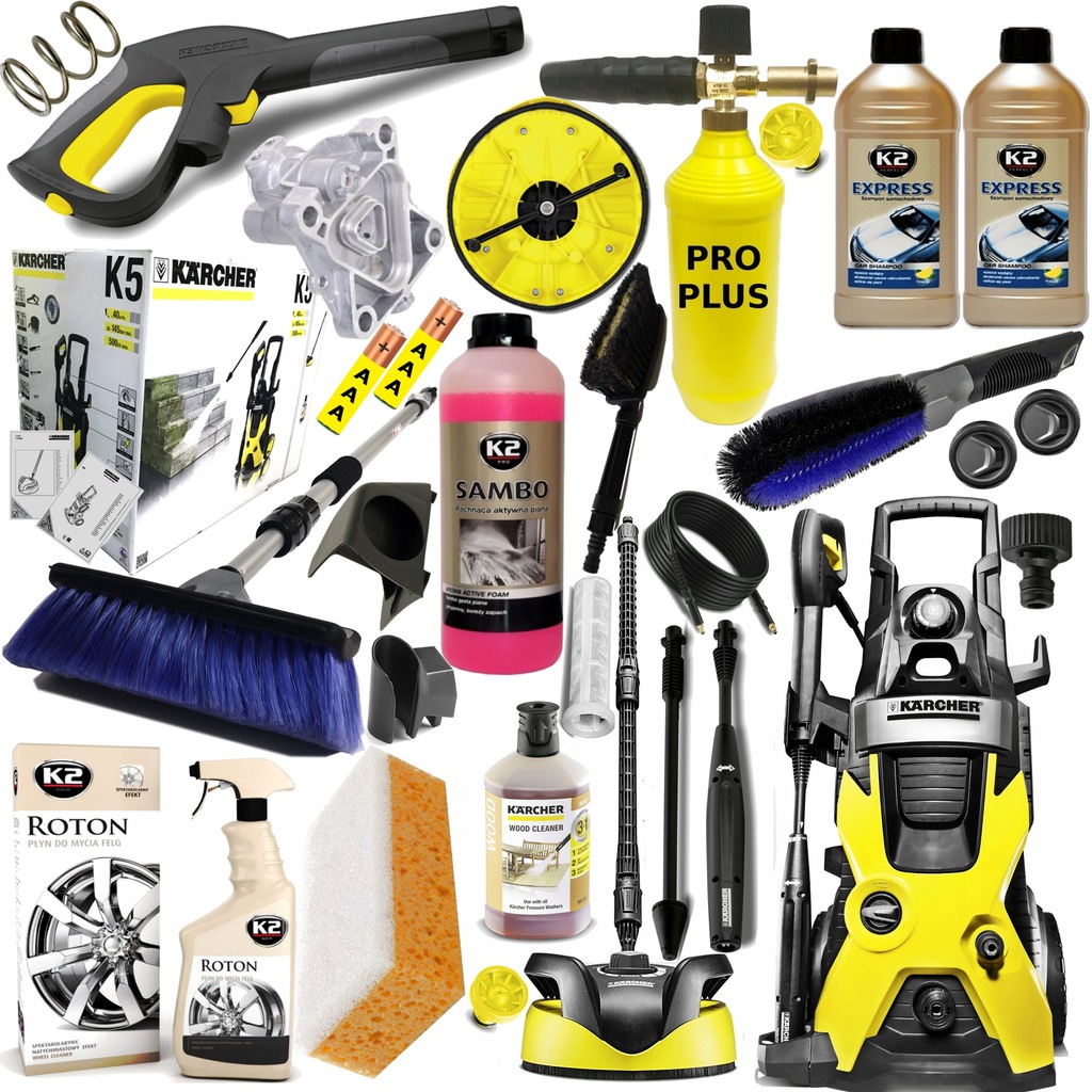 MYJKA CIŚNIENIOWA KARCHER K5 HOME WOOD T 350 GOLD