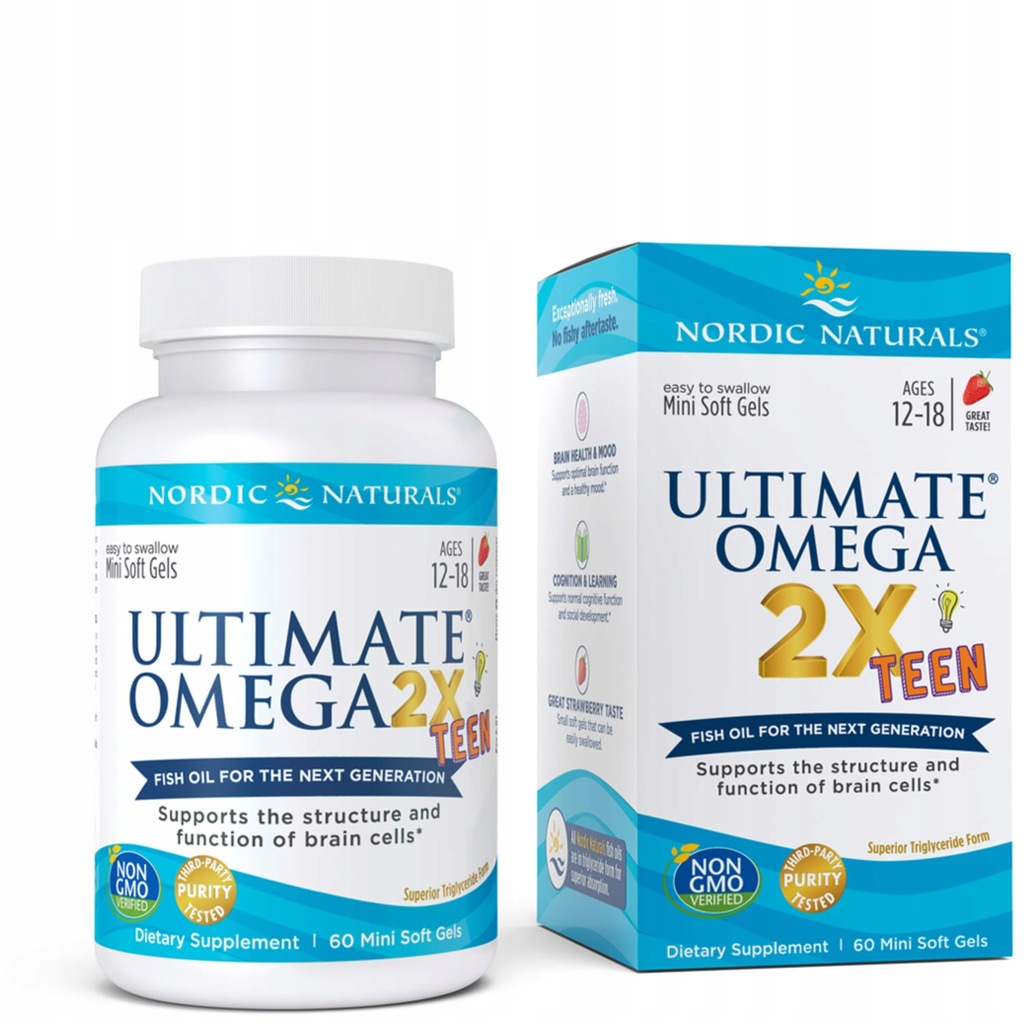 Nordic Naturals Ultimate Omega 2X Teen choroby