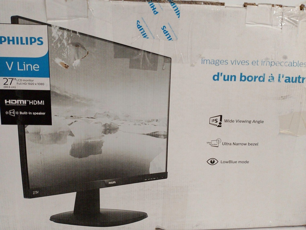 MONITOR LED PHILIPS 273V7QDAB/00 27 " 1920 X 1080 PX IPS / PLS