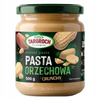 Targroch Pasta orzechowa crunchy 500 g