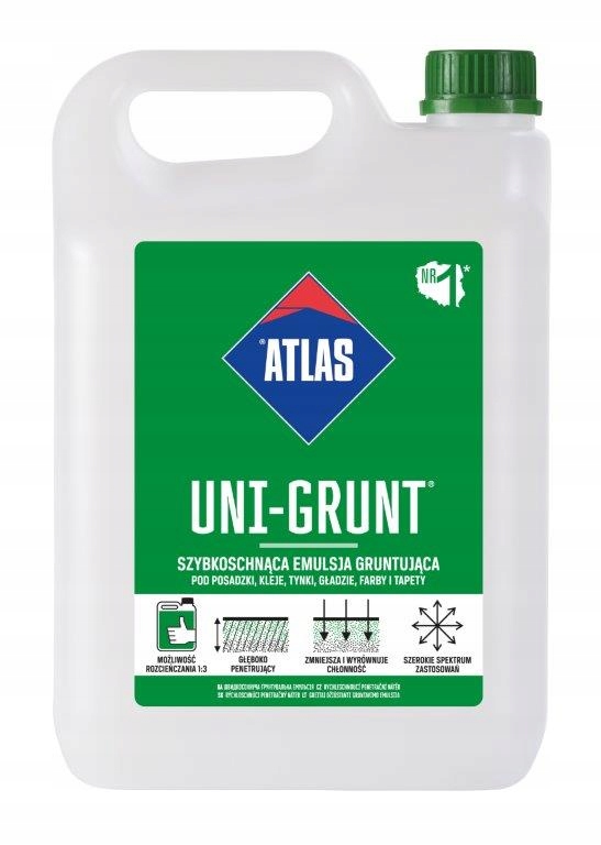 ATLAS UNI-GRUNT 5kg emulsja gruntująca