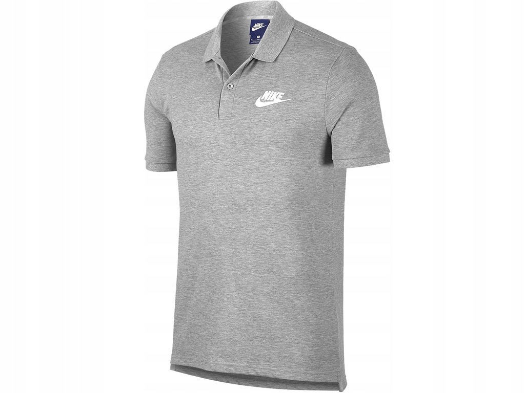 NIKE POLO 909746 063 SZARA MĘSKA POLÓWKA KOSZULKA