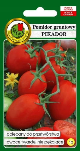 Pomidor gruntowy PIKADOR śr wczesny 1g Ożarów