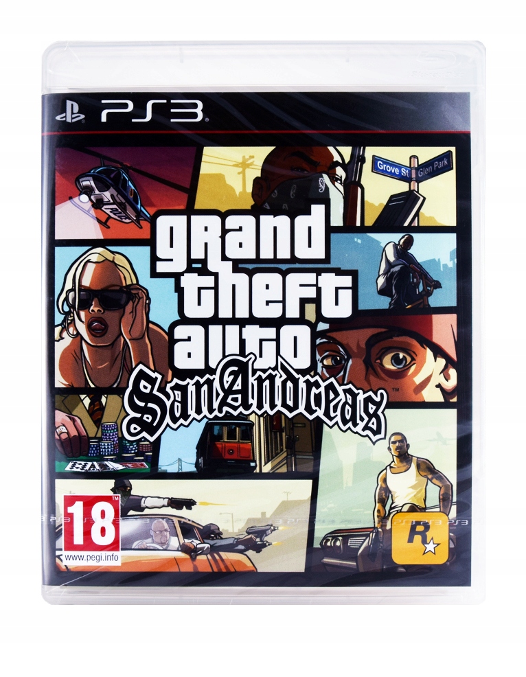Купить GTA SAN ANDREAS GRAND THEFT AUTO PS3/НОВЫЙ/ДИСК: отзывы, фото и ...