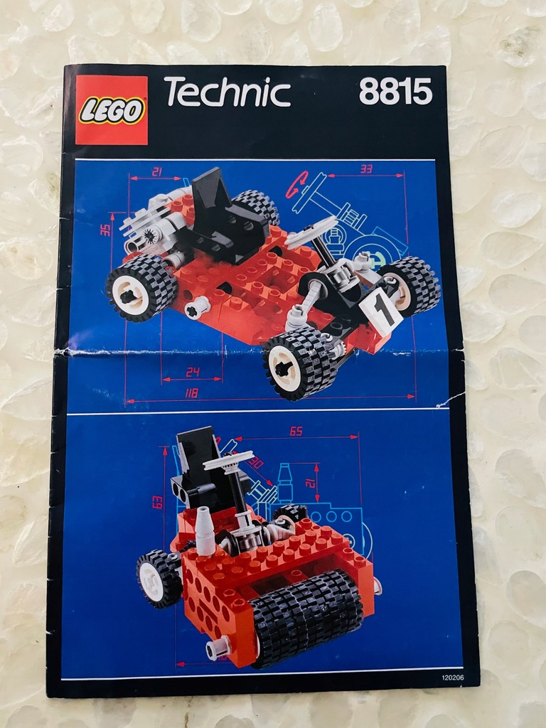 Instrukcja LEGO Technic 8815