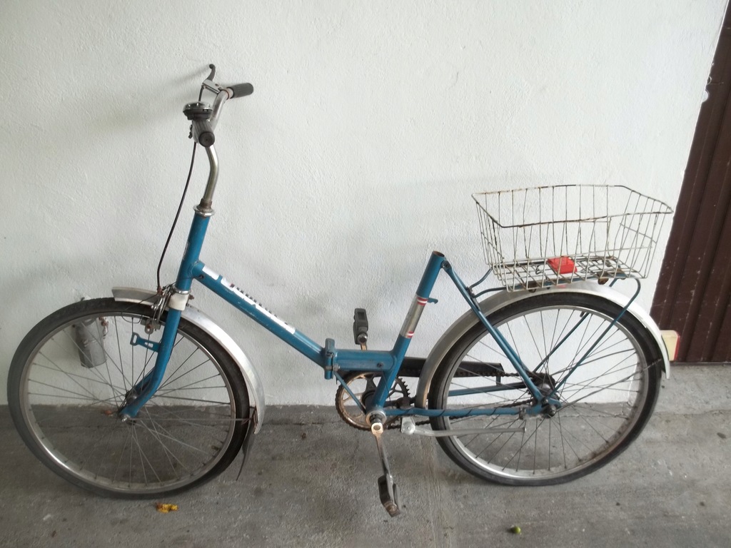 Rower Romet Jubilat PRL składak 24" Oryginał 9382154865 oficjalne archiwum Allegro