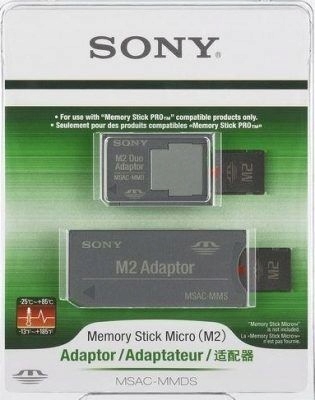 Sony adapter Memory Stick Micro M2 MSAC MMD MMS