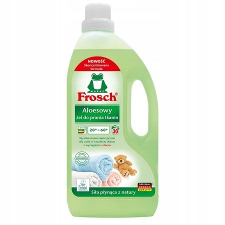 Żel do prania tkanin białych aloesowy 1.5 l Frosch