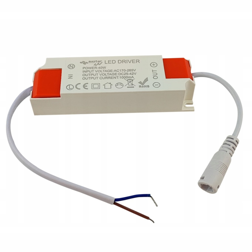 Zasilacz LED DRIVER do paneli 40W 1000mA 12936346668 oficjalne