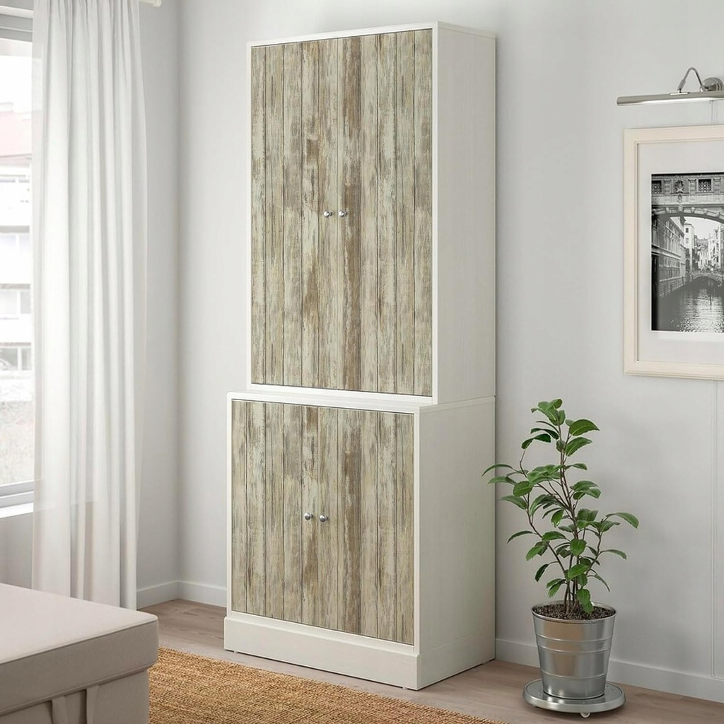 Samoprzylepna tapeta naklejka na meble.