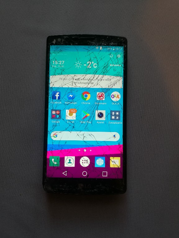 ## LG G4 działa uszkodzony wyświetlacz