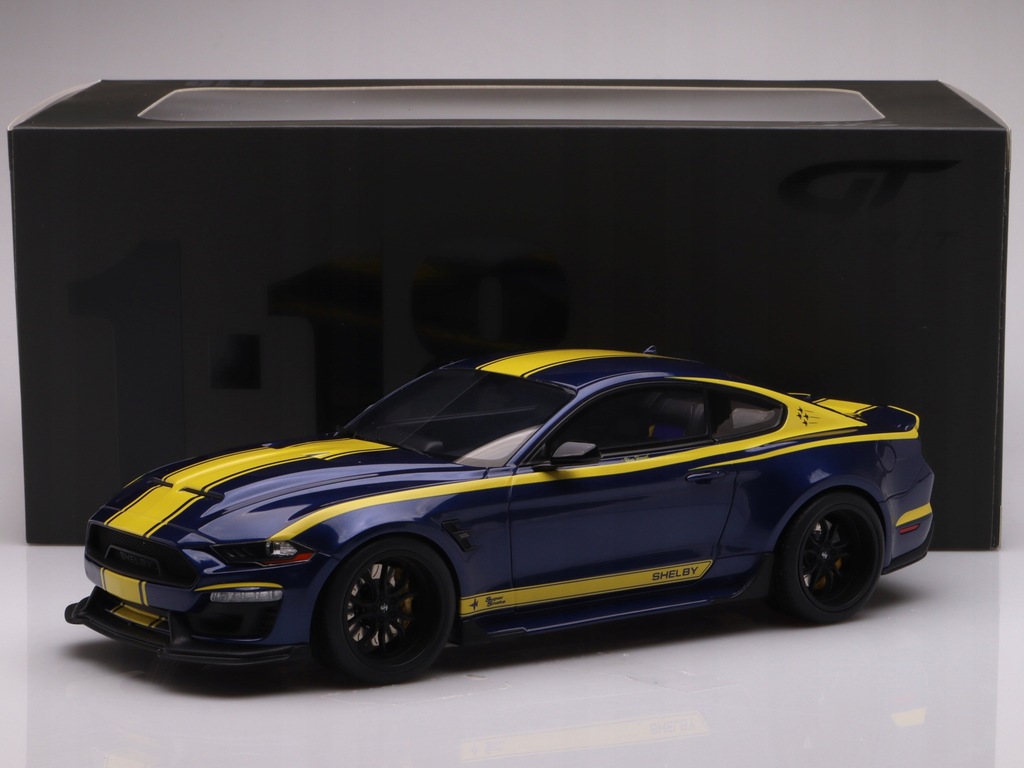 Shelby Super Snake "Blue Hornet" - 2021, blue GT Spirit 1:18