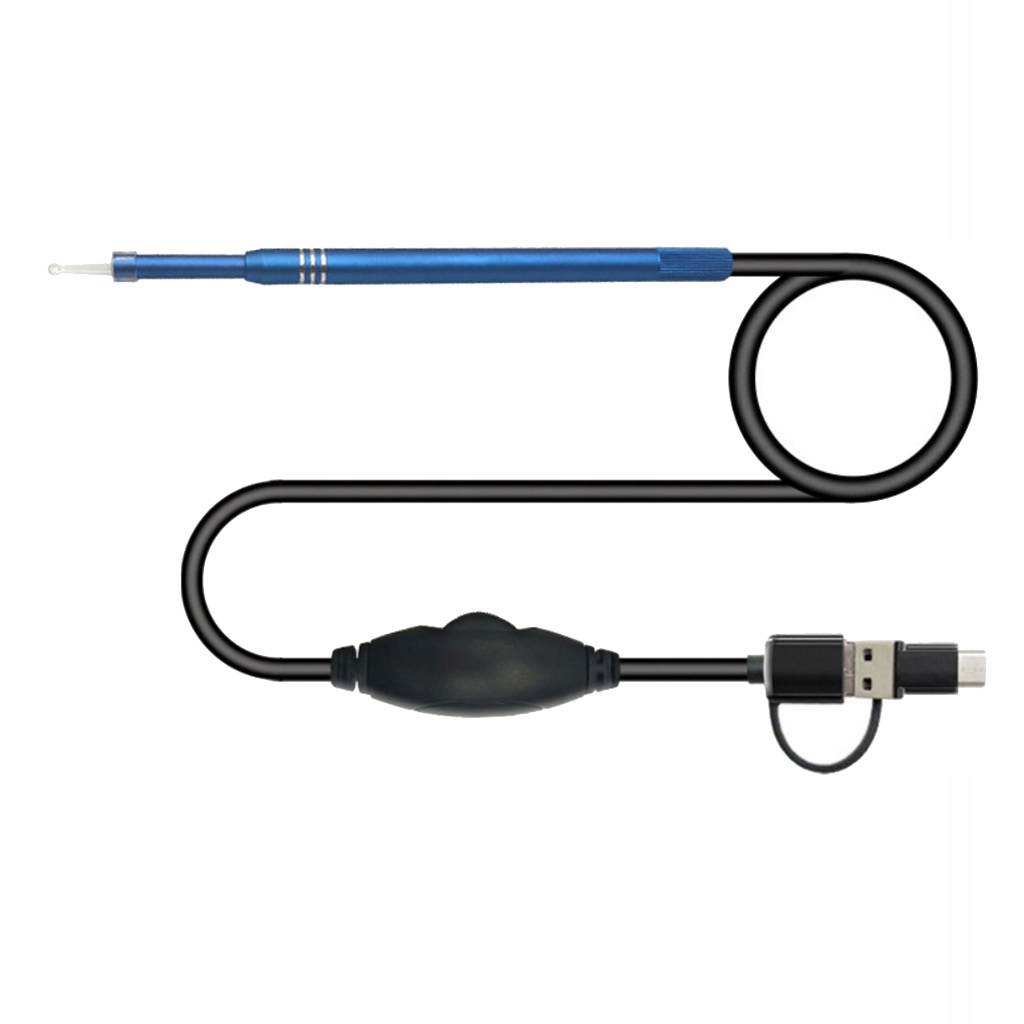 1 zestaw Endoskop Mini USB - niebieski