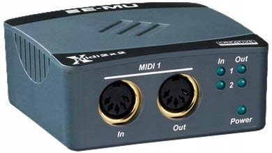 Interfejs USB MIDI E-MU X Midi 2x2, 32 kanały,Fast